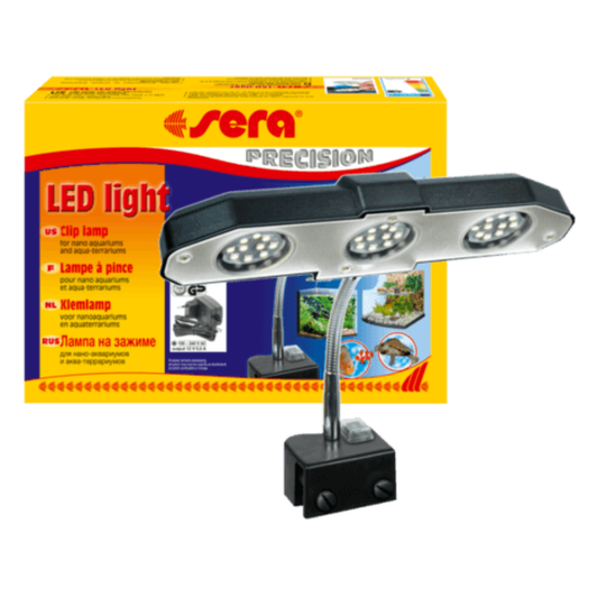 Sera Sera LED light 3 x 1,6 W voor aquarium en terrarium
