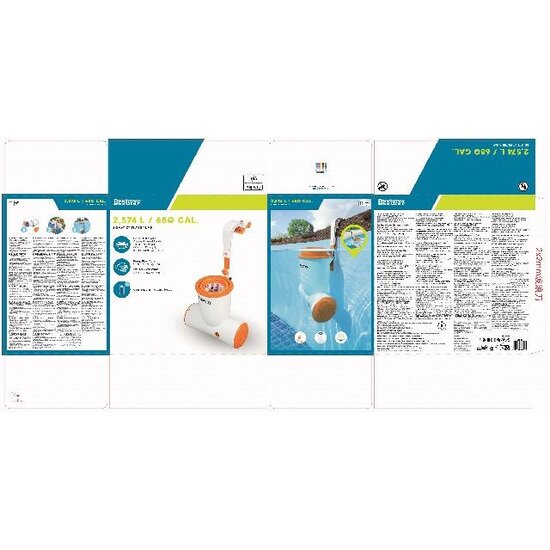 Bestway  Skimmerfilter inhang 2,5 m³/u - Bestway