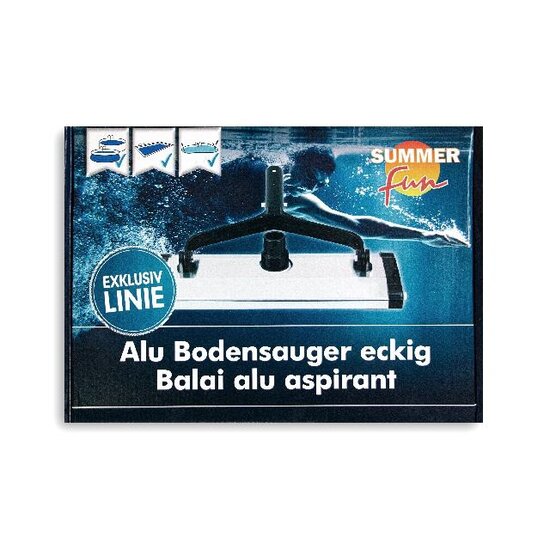 Summer Fun Bodemstofzuiger aluminium exclusief - Summer  Fun