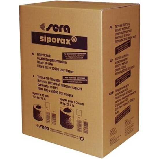 Sera Sera siporax Professional 15 mm - 14,5 kg