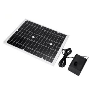 Solar fontein pomp set 150 l/u - Heissner