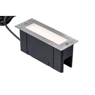 Vlonder- en wandverlichting 4W warm wit RVS - Heissner