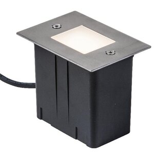 Vlonder- en wandverlichting 2W warm wit RVS - Heissner