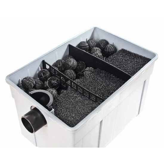 Heissner Vijver doorloopfilter set 3300 ltr/u 18W UVC - Heissner