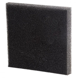 Filterschuim 50x50x5 cm middel - zwart