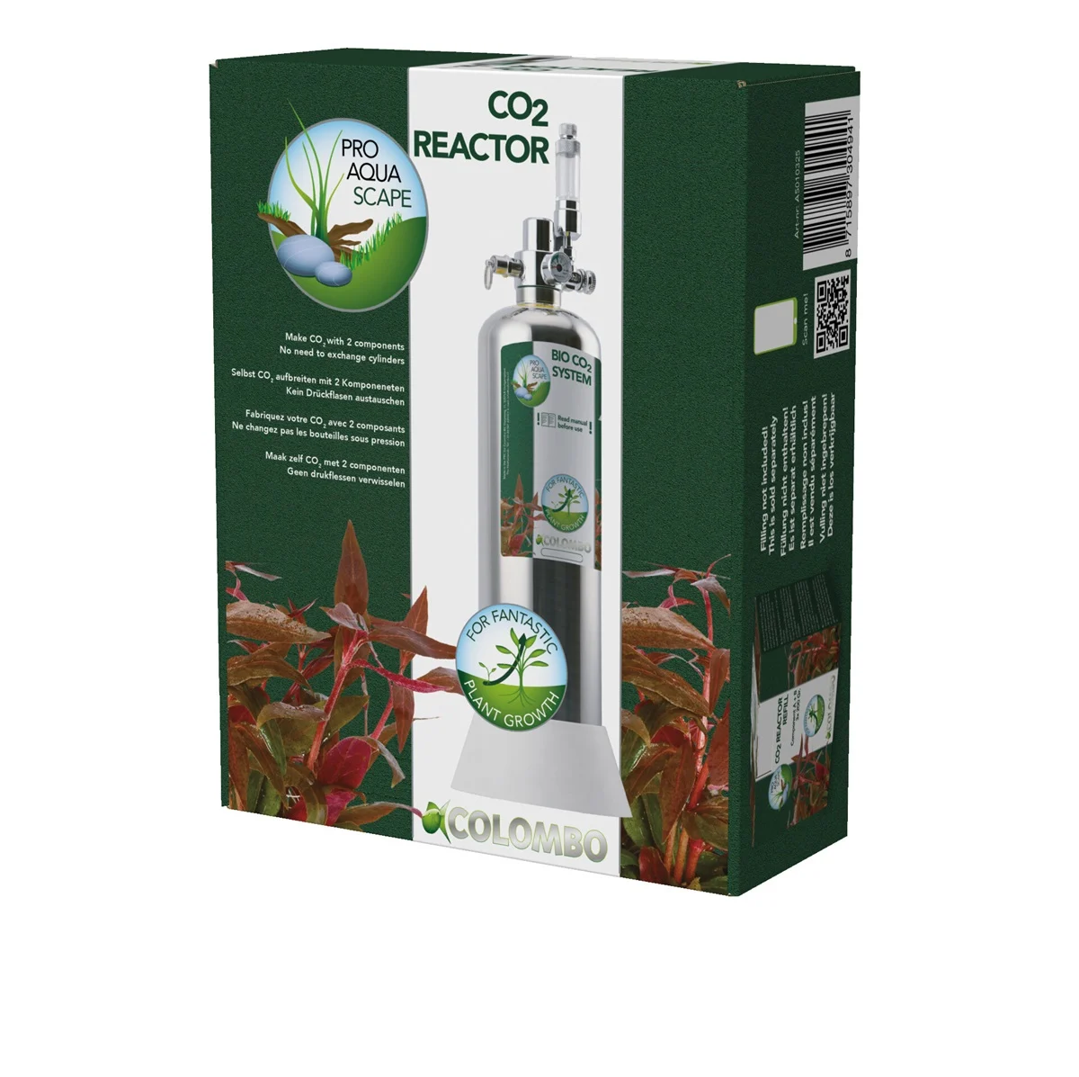 Colombo Co2 reactor set 2,3L - Colombo afbeelding