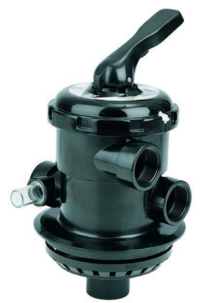 AquaForte 6-Wegklep 1½” (Top aansluiting) afbeelding