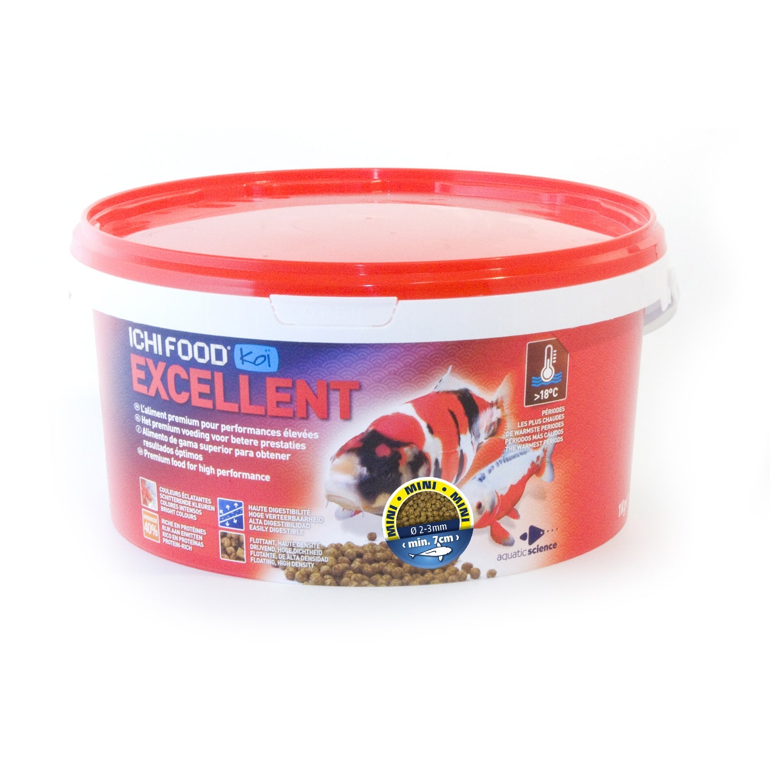 Ichi Food ICHI FOOD Excellent medium 4-5 mm 2 Kg - Aquatic Science afbeelding
