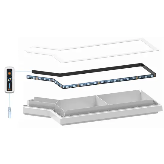 SuperFish  Quadro 40 multi colour led - SuperFish