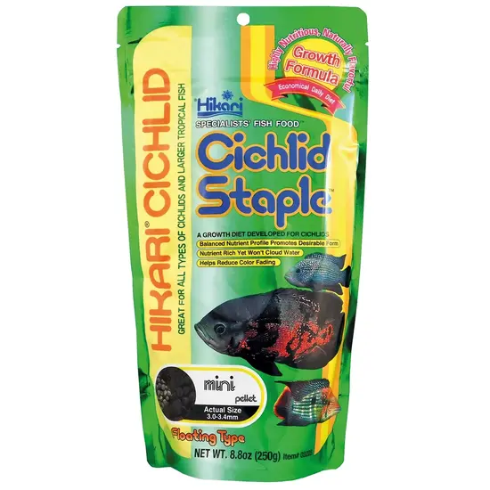SuperFish  Cichlid Staple large 250 gram - Hikari