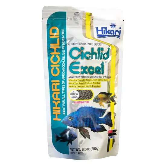 Hikari Cichlid Excel medium 250 gram  - SuperFish