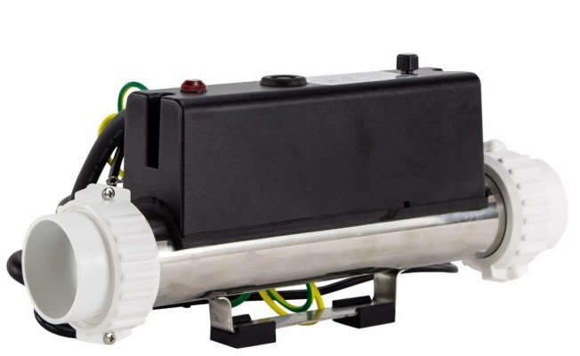 LX H30-R1 spa heater 3 kW - 2 inch (recht model) - LX afbeelding