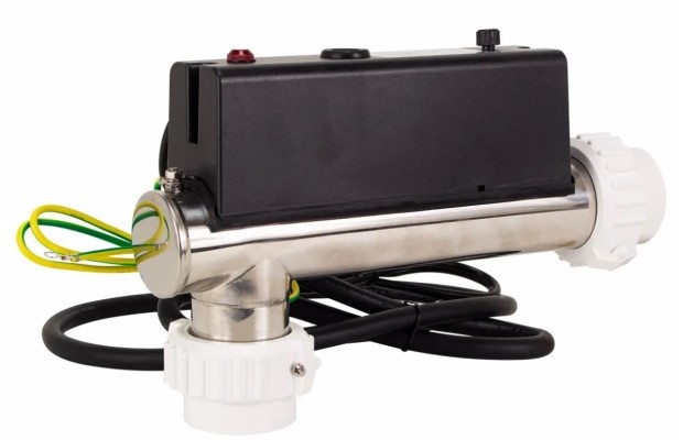 LX H30-R2 spa heater 3 kW - 1,5 inch (L-vorm) - LX afbeelding