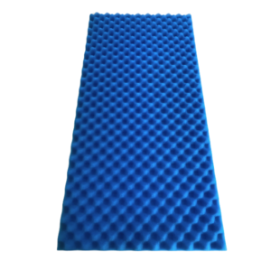 Noppenschuim 100x50x3 blauw fijn ppi 30