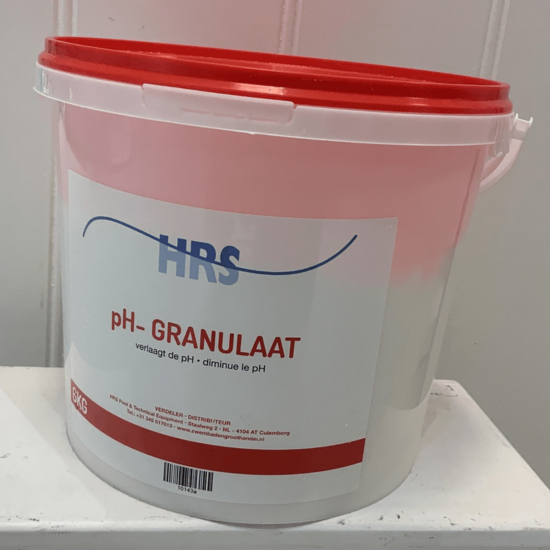 HRS PH minus granulaat - 5kg - HRS