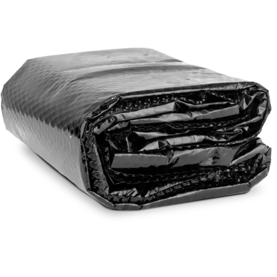 W'eau Premium solar cover ovaal - 915 x 460 cm (zeilmaat 913 x 458) - Zwart - W'eau