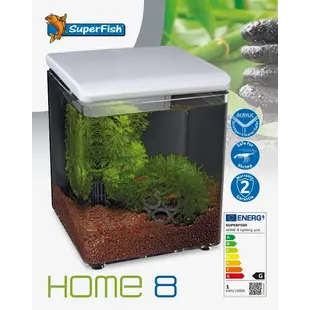 Home 8 aquarium wit Superfish