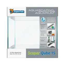 Scraper qube aquarium 15 Superfish