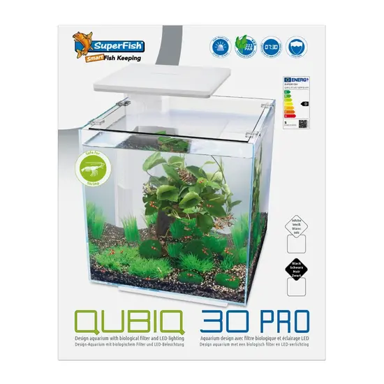 SuperFish  Qubiq 30 aquarium pro wit Superfish