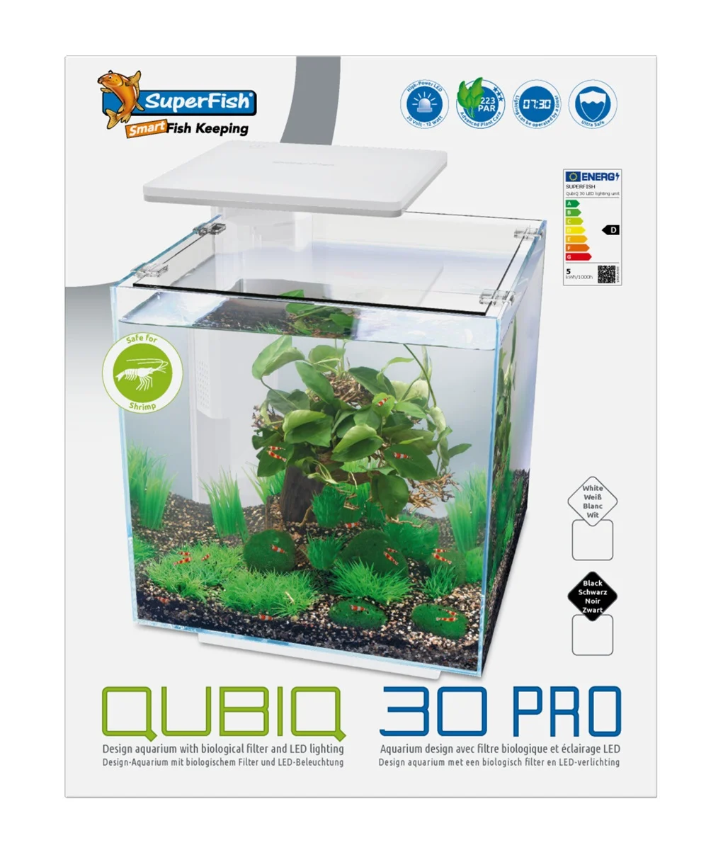 SuperFish  Qubiq 30 aquarium pro wit Superfish afbeelding