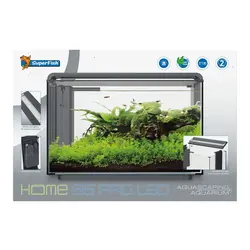 Aquarium home proled 85 zwart - SuperFish