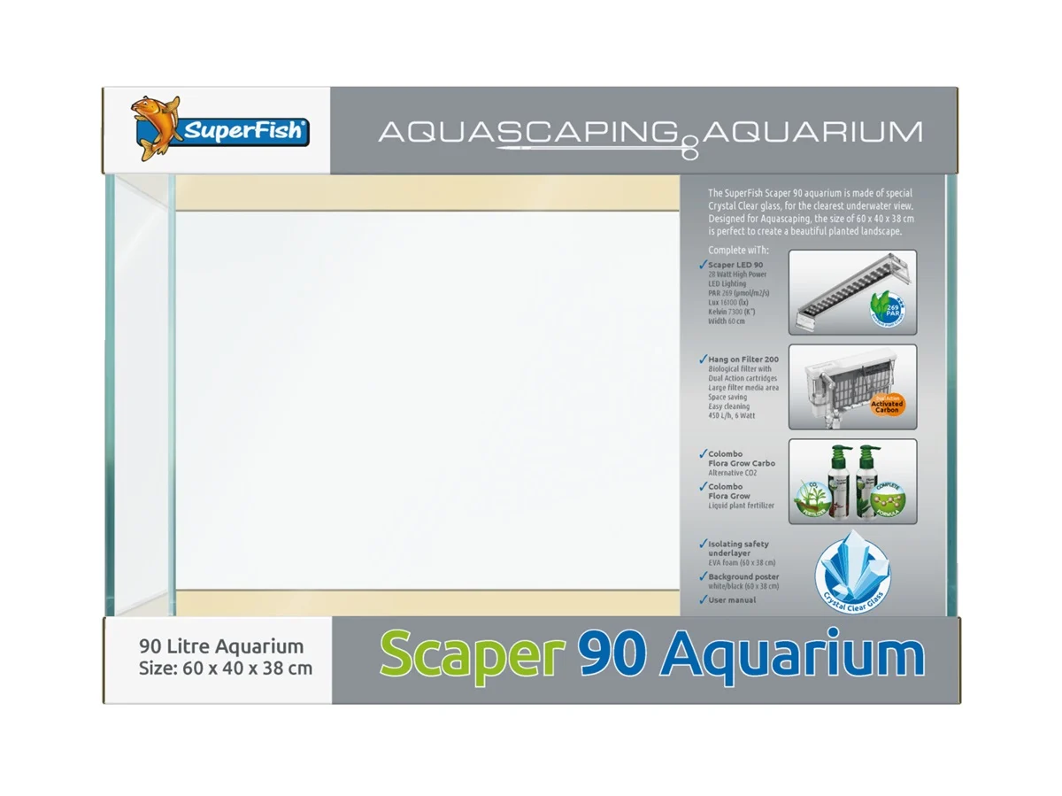 SuperFish  Aquarium scraper 90 - SuperFish afbeelding