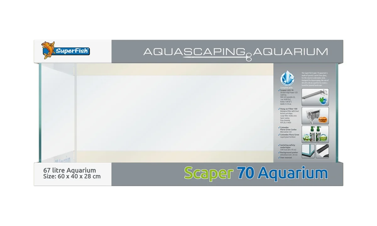 SuperFish  Aquarium scraper 70 - SuperFish afbeelding