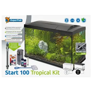 Aquarium start 100 tropical kit wit - SuperFish