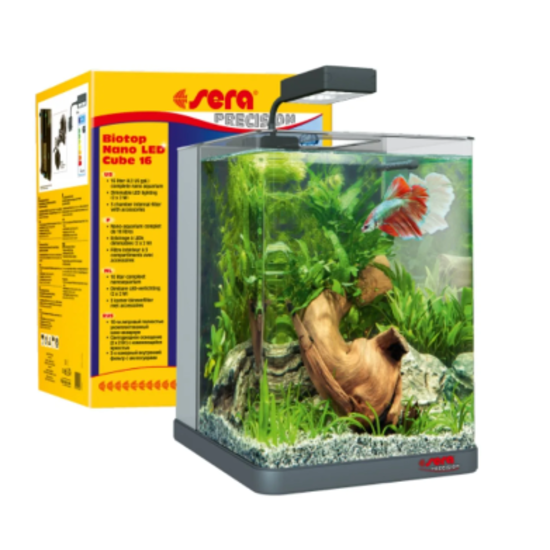 Sera Biotop nano LED cube 16 aquarium - Sera