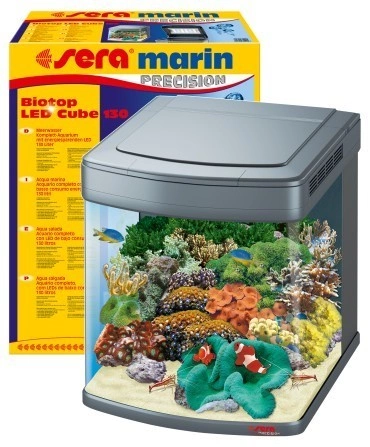 Sera Marin biotop LED cube 130 aquarium - Sera afbeelding