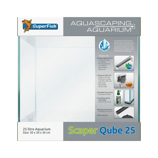 SuperFish  Scraper qube 25 aquarium - Superfish