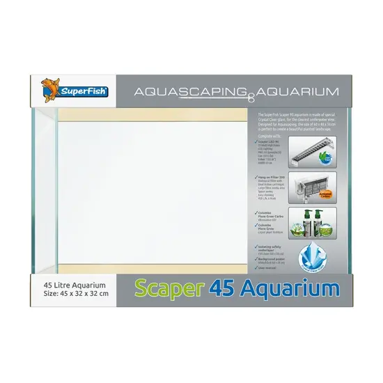 SuperFish  Aquarium Scraper 45 - SuperFish