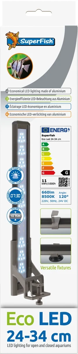 SuperFish  Eco Led 24-34cm/ 11 Watt Superfish afbeelding