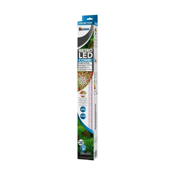 SuperFish  Retro Led combi aquariumverlichting T8 JT5 45CM/15W - Superfish afbeelding