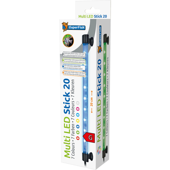 SuperFish  Multi Led stick 20CM/2W - Superfish