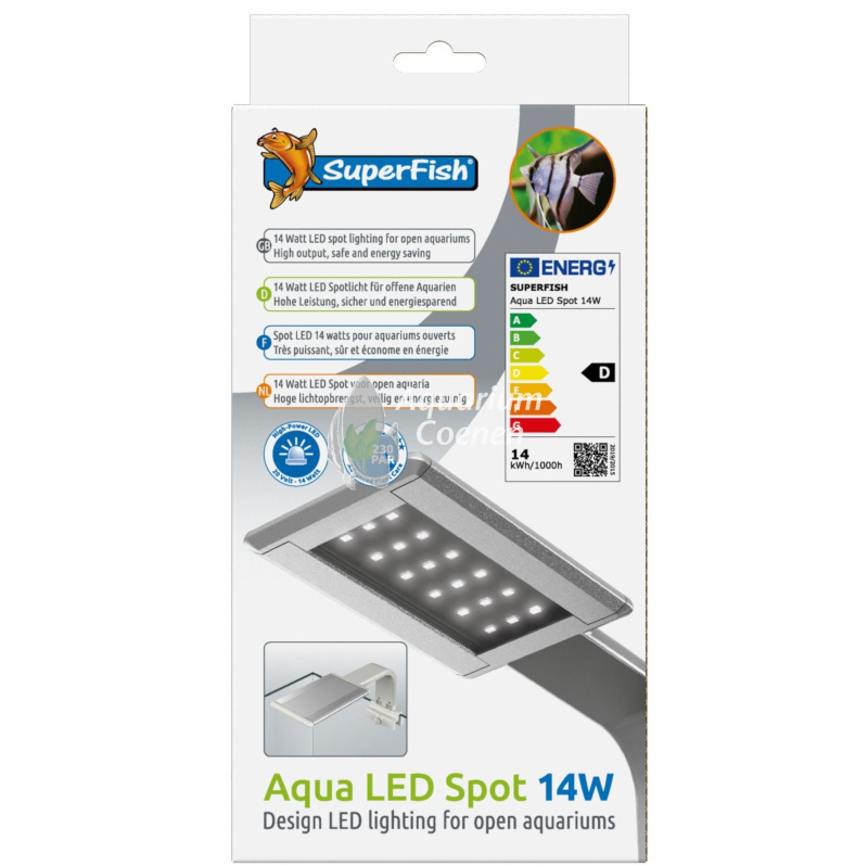 SuperFish  Aqua Led Spot 14W aquariumverlichting - Superfish afbeelding