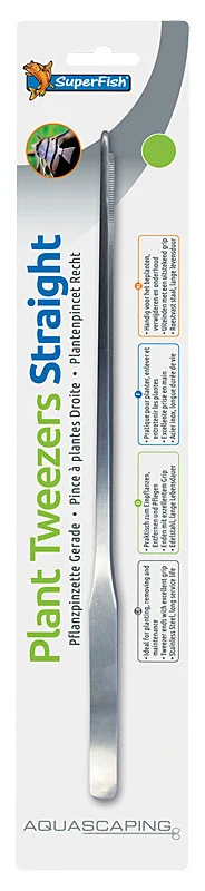 SuperFish  RVS Plantenpincet 37CM Recht - Superfish afbeelding