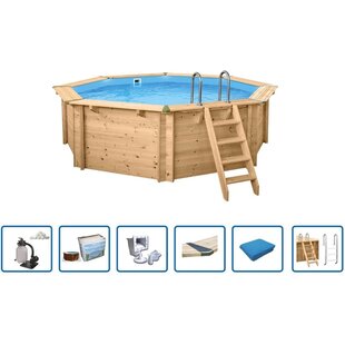 Zwembad Interline Bali rond 4,40m/1,36m - Deluxe pakket