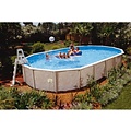 Interline  Zwembad Interline Diana ovaal 8,50x4,90m Premium pakket