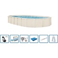 Interline  Zwembad Interline Century ovaal 10,50x5,50m Deluxe pakket
