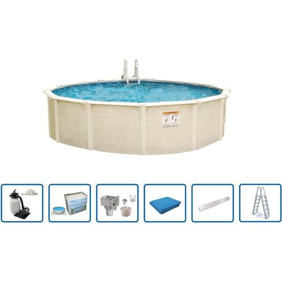Interline  Zwembad Interline Century rond 4,60m Deluxe Pakket