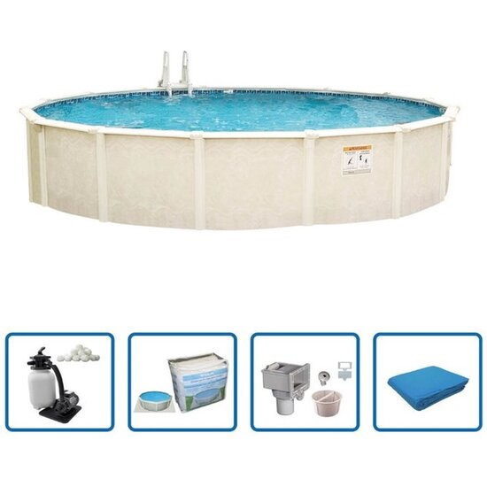 Interline  Zwembad Interline Century rond 7,30m Basis Pakket