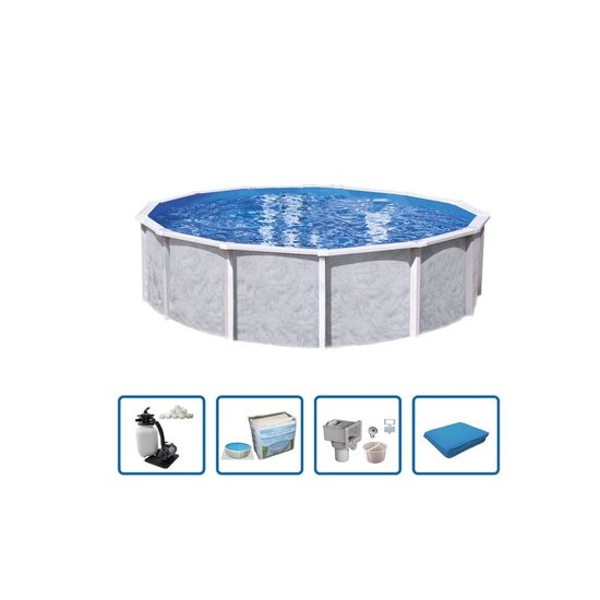 Interline  Zwembad Diana rond 3,60m Basis Pakket - Interline