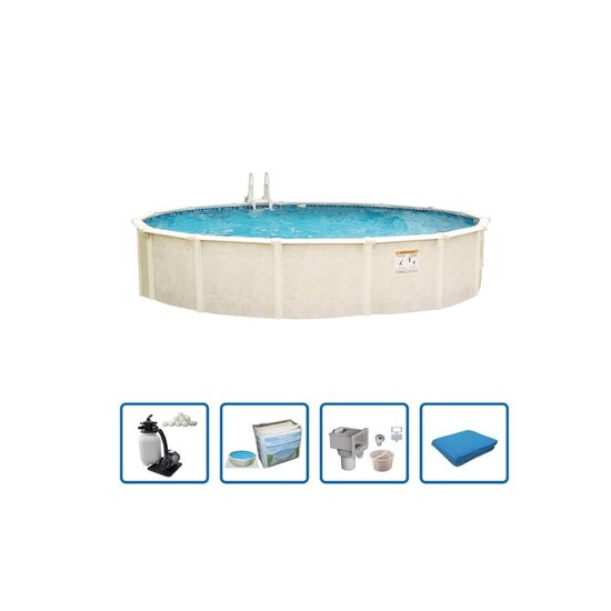 Interline  Zwembad Interline rond 5,50m Basis Pakket - Interline