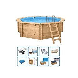 Zwembad Java rond 5,30m Deluxe Pakket - Interline