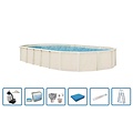 Interline  Zwembad Interline Century ovaal 8,50x4,90m Deluxe pakket