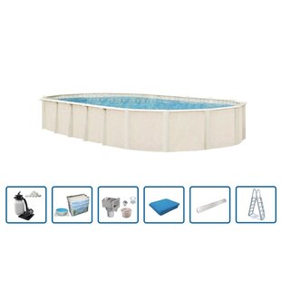 Zwembad Interline Century ovaal 8,50x4,90m Deluxe pakket