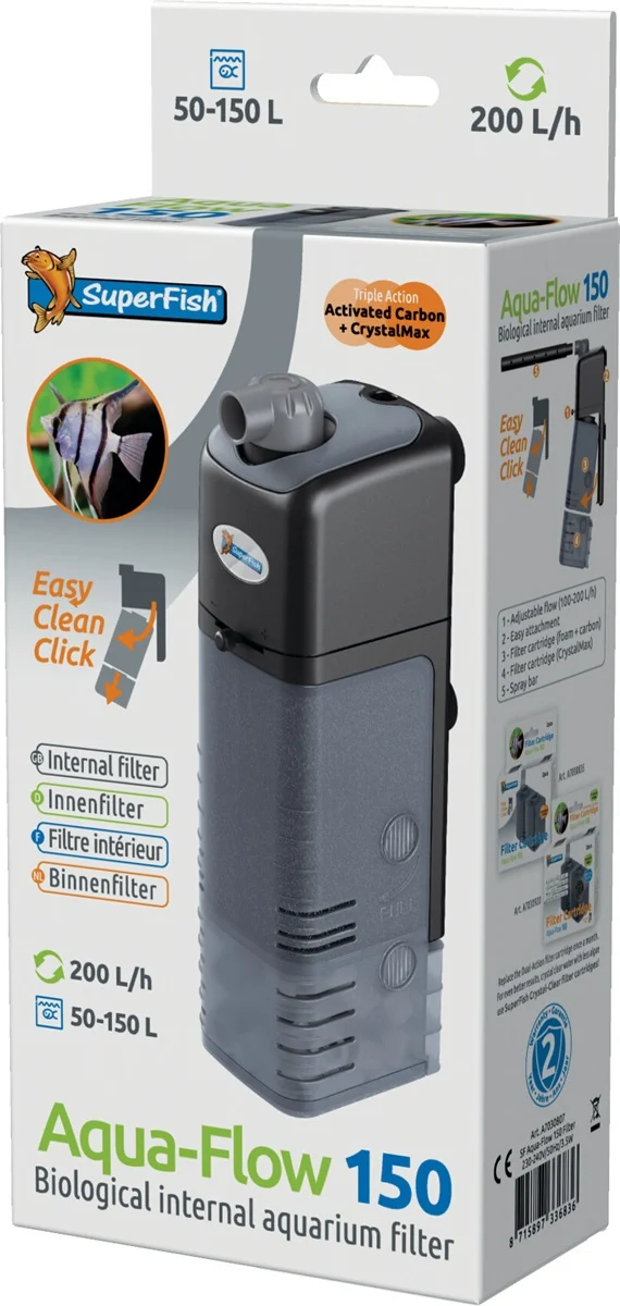 SuperFish  Aquaflow 150 Filter 200 L/H - Superfish afbeelding