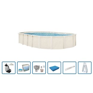 Zwembad Century ovaal 7,30x3,60m Deluxe Pakket - Interline