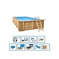 Interline  Zwembad Bali rechthoek 7,90x4,00m/1,38m - Premium pakket - Interline